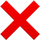 Red X